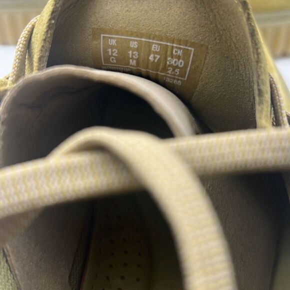 Clarks Torhill LO Light Olive Suede Men's Casual Lace Up Moccasins 76215 Men‎ 13 - Picture 7 of 11